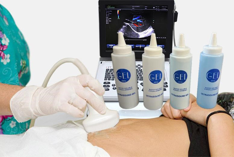 Blue Ultrasound Gel